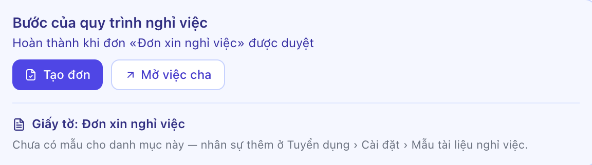 Việc hoàn thành bằng đơn