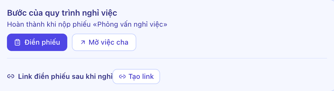 Việc hoàn thành bằng phiếu